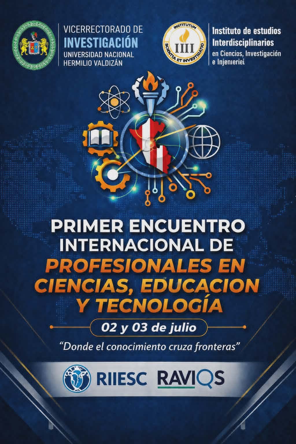 Primer Encuentro Internacional de Profesionales en Ciencias, Educación y Tecnología - Donde el conocimiento cruza fronteras